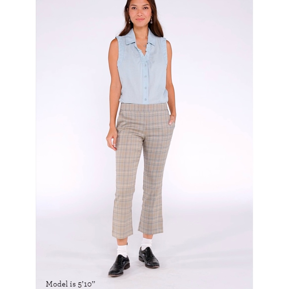 Cabi Tribute Plaid Trousers - Picture 8 of 8